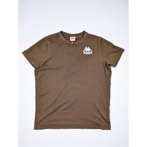 Kappa Mens Logo T Shirt Large Brown